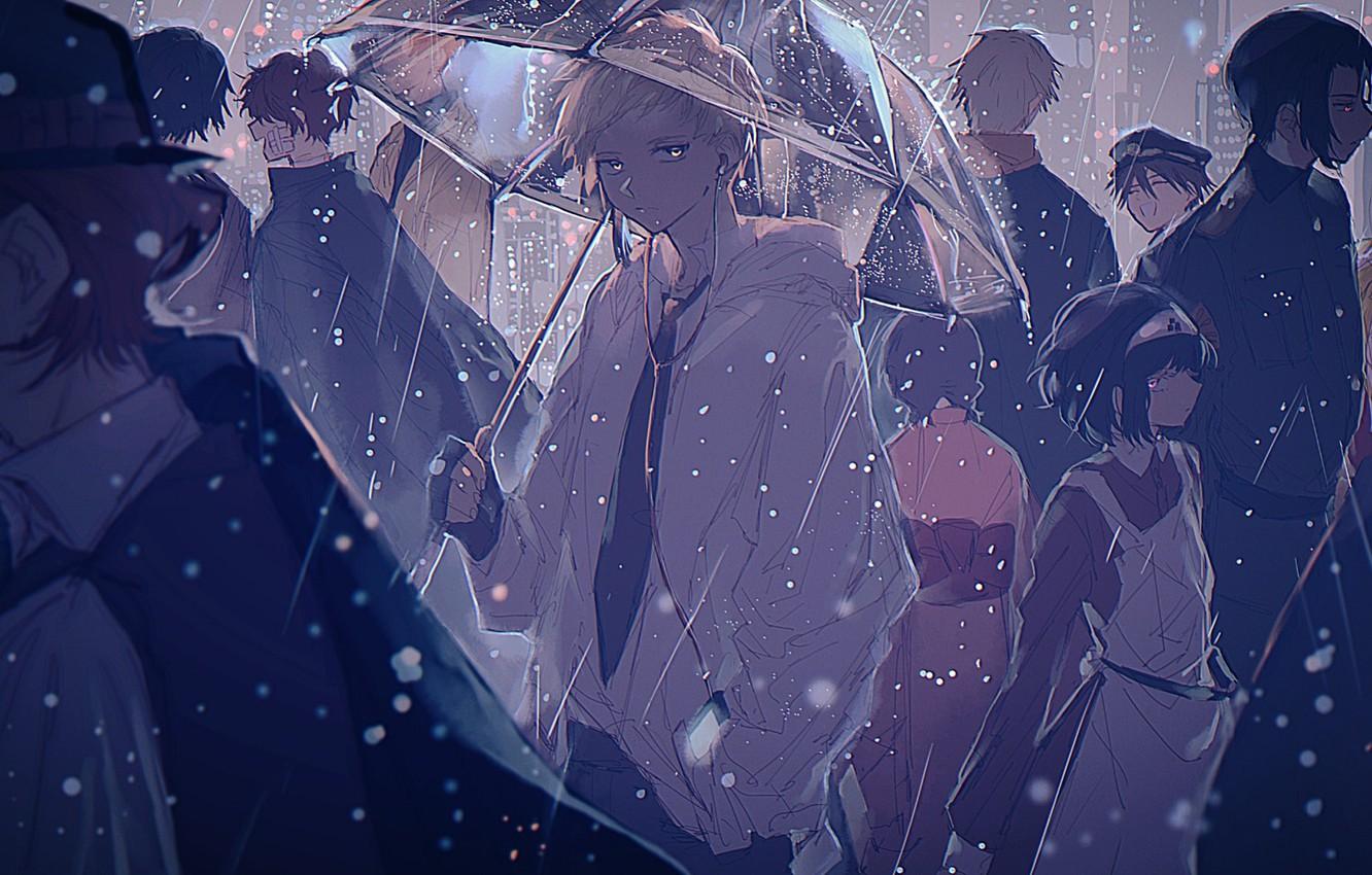 1332x850 Wallpaper Elise, Bungou Stray Dogs, Atsushi Nakajima, Kyouka Invention, Akiko Yosano, Chuuya Nakahara, Osamu Dazai, Sakunosuke Oda, Yukichi Fukuzawa, Ougai Mori, Ango Sakaguchi, Edogawa Ranpo image for desktop, section арт