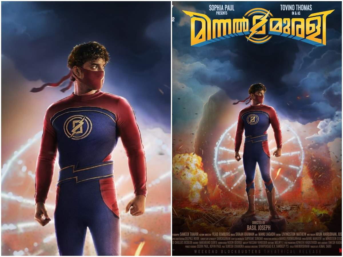 1200x900 Masked superhero; Mohanlal releases 'Minnal Murali' poster Jsnewstimes