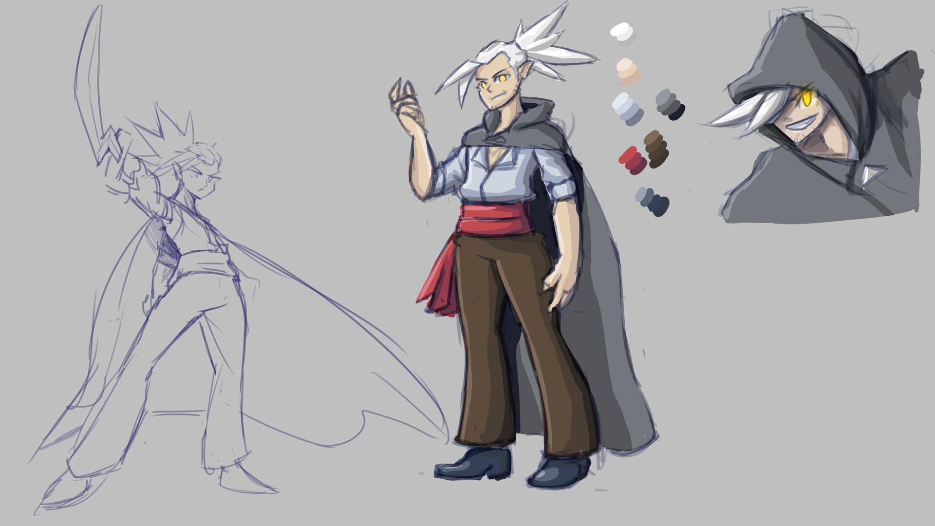 1920x1080 Francisco Rodarteán Cortés (White Hair, concept)