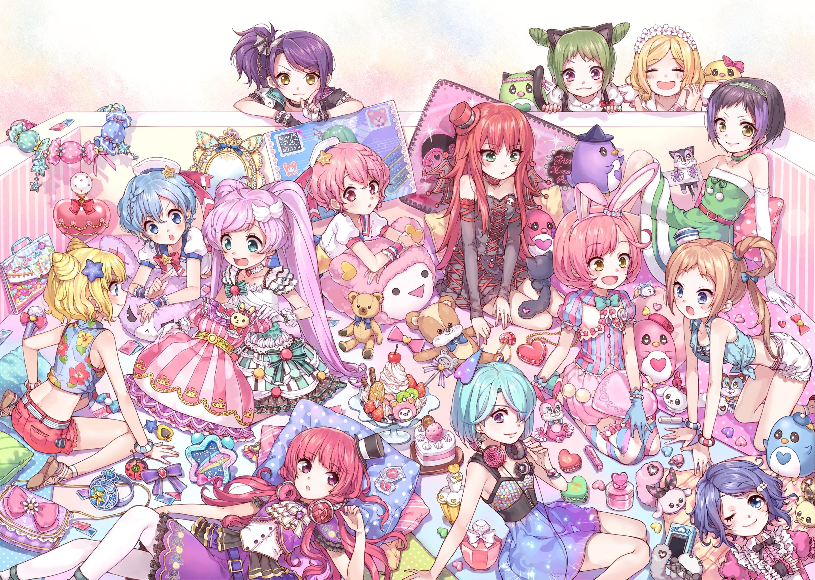 2611x1861 pretty, Rhythm, Rainbow, Live, Pripara, Manaka, Lala, Suzuno, Ito, Usagi Wallpaper HD / Desktop and Mobile Background