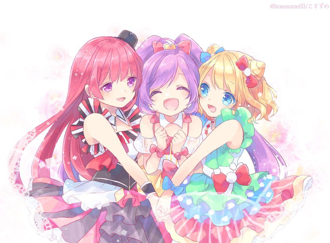 1100x808 PriPara/. Anime, Anime best friends, Kawaii anime