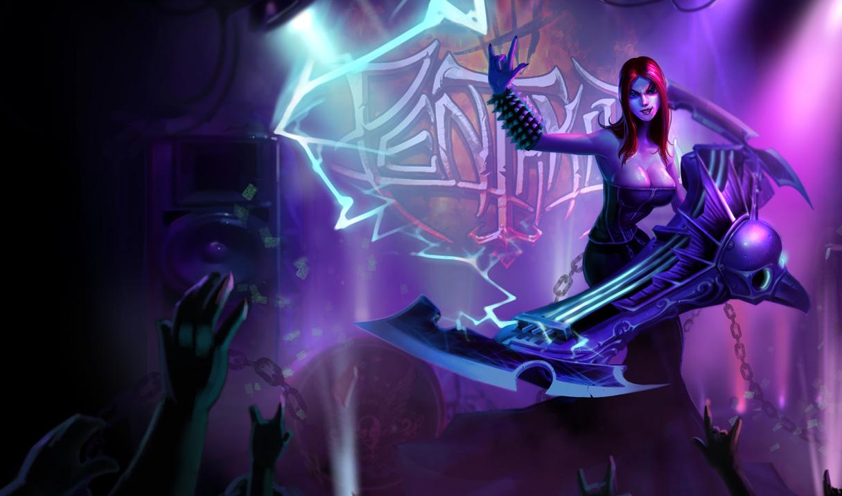 1215x717 Pentakill Sona of Legends Wallpaper