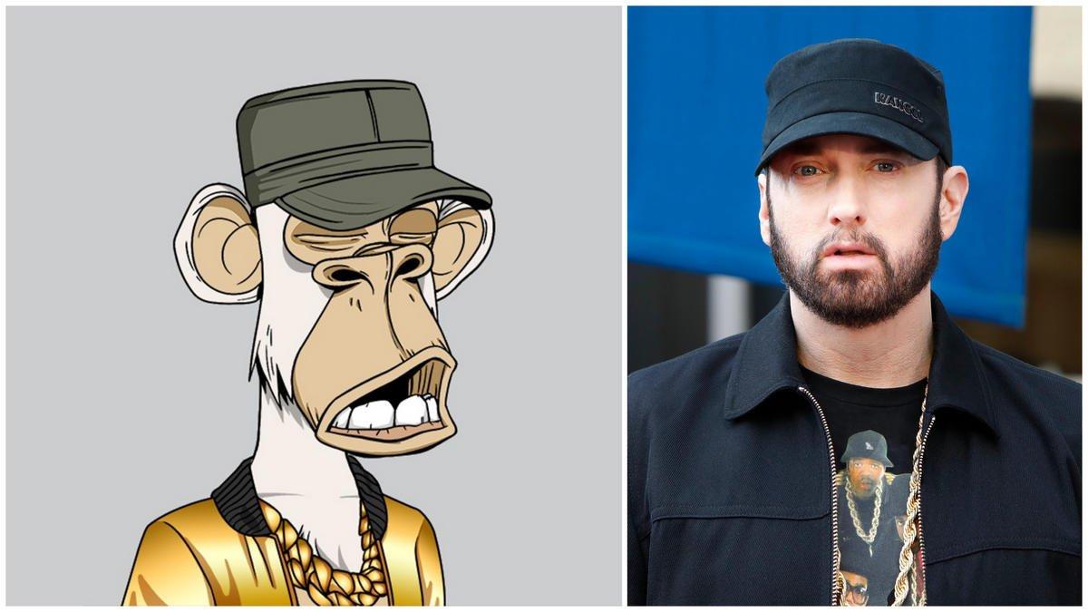 1200x675 Eminem spent close to half a million dollars on a Bored Ape Yacht Club NFT that looks like him