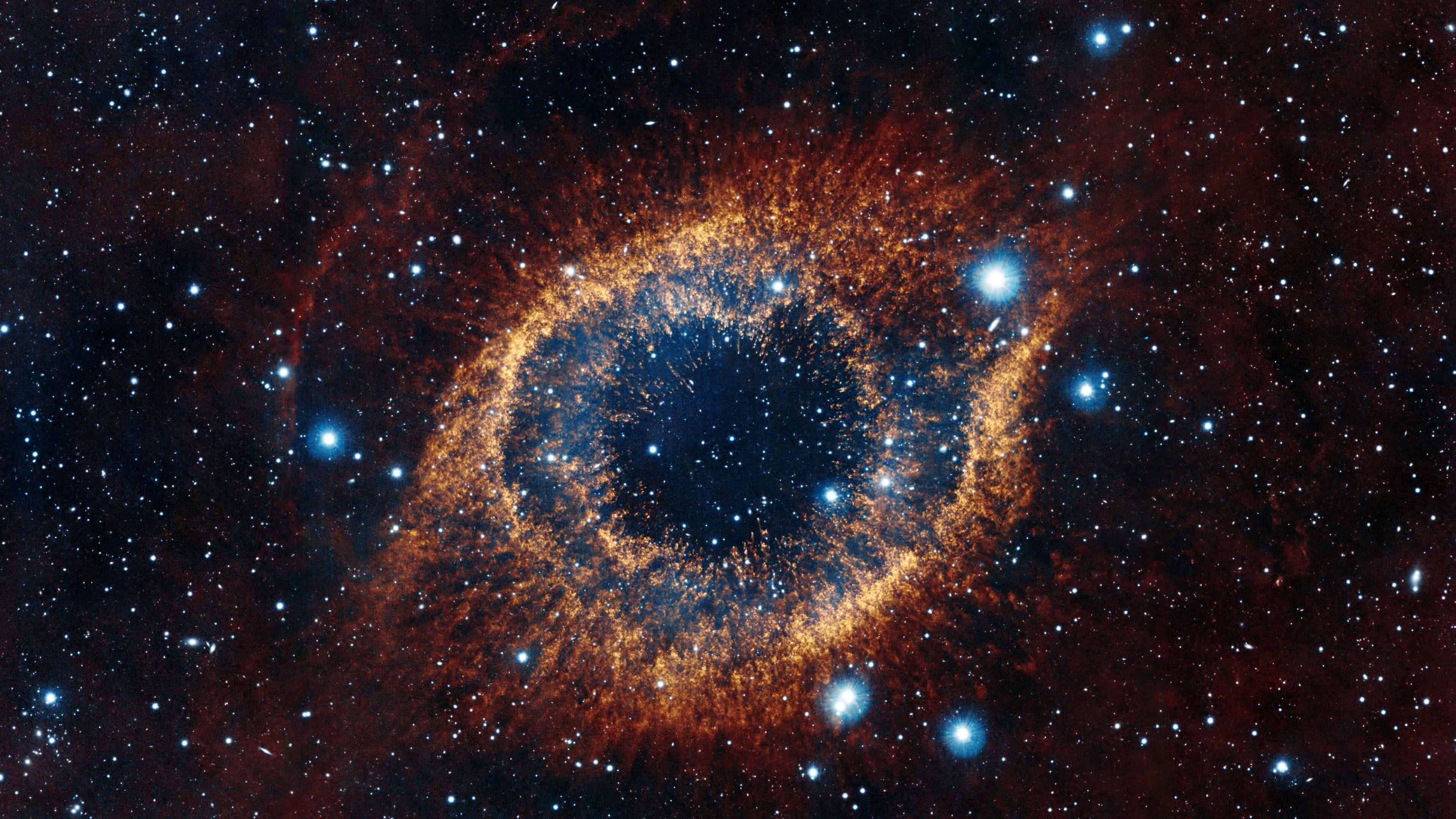 3840x2160 Space Eye Stars Galaxy 4K Wallpaper