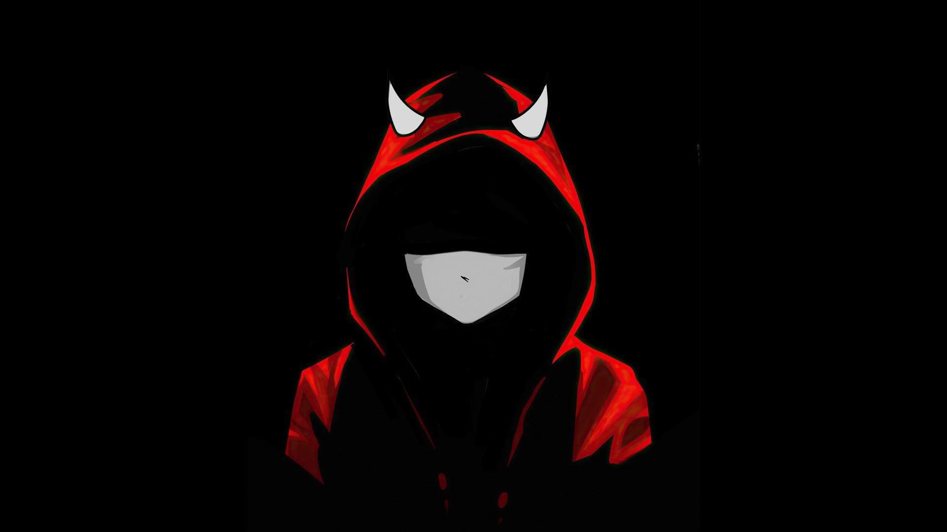 1920x1080 Anime Mask Boy Wallpaper