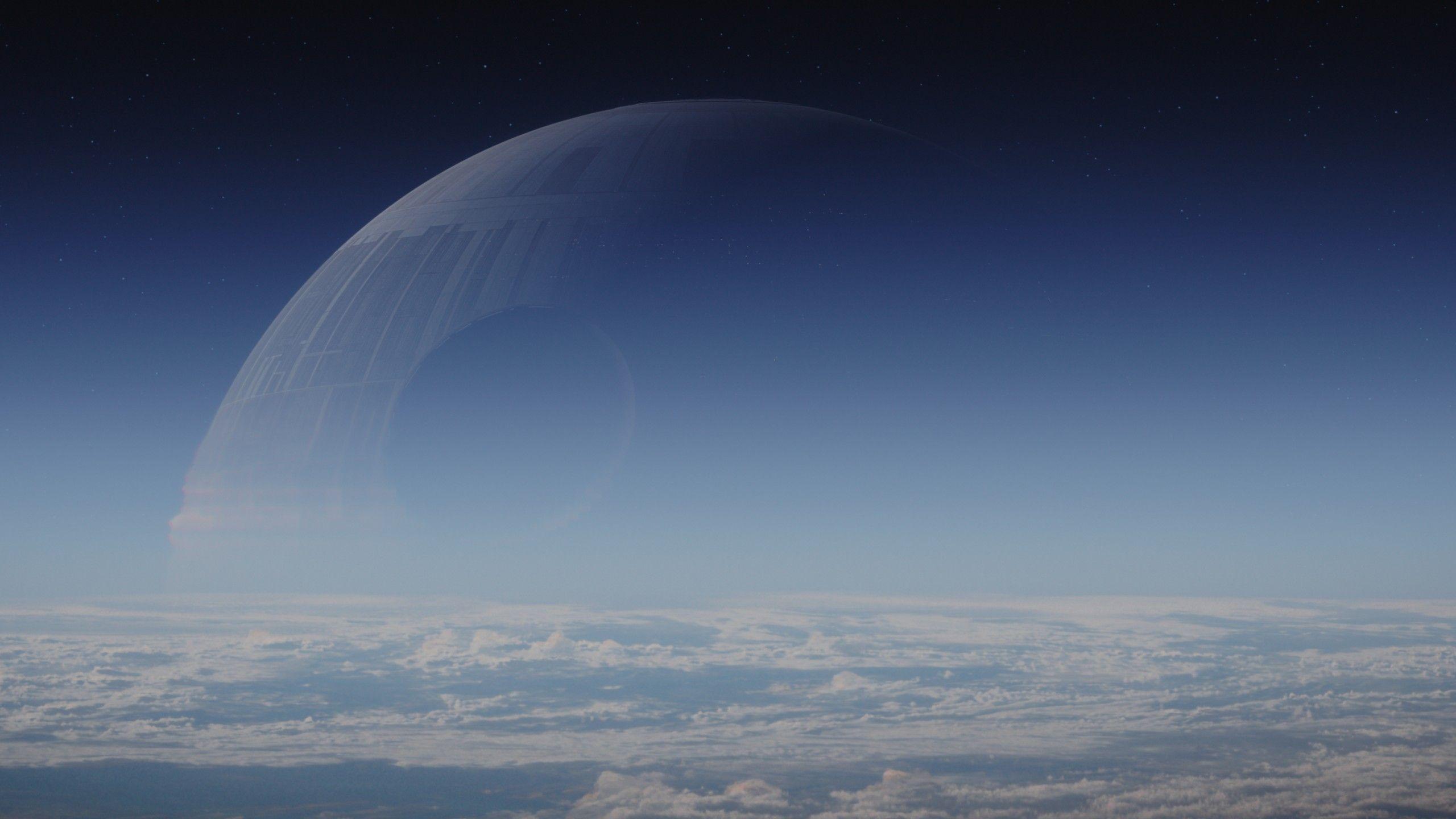 2560x1440 Death star 4k wallpaper Wallpaper for free