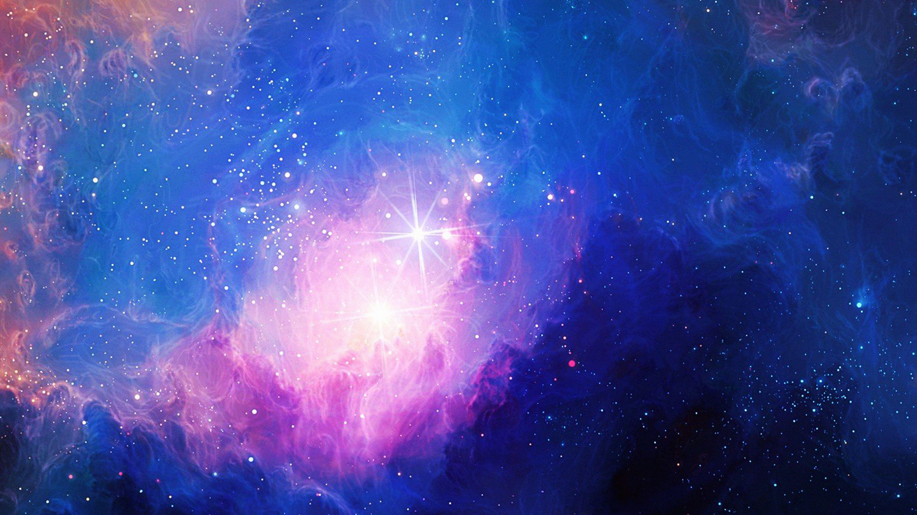3840x2160 wallpaper for desktop, laptop. space aurora art star illust