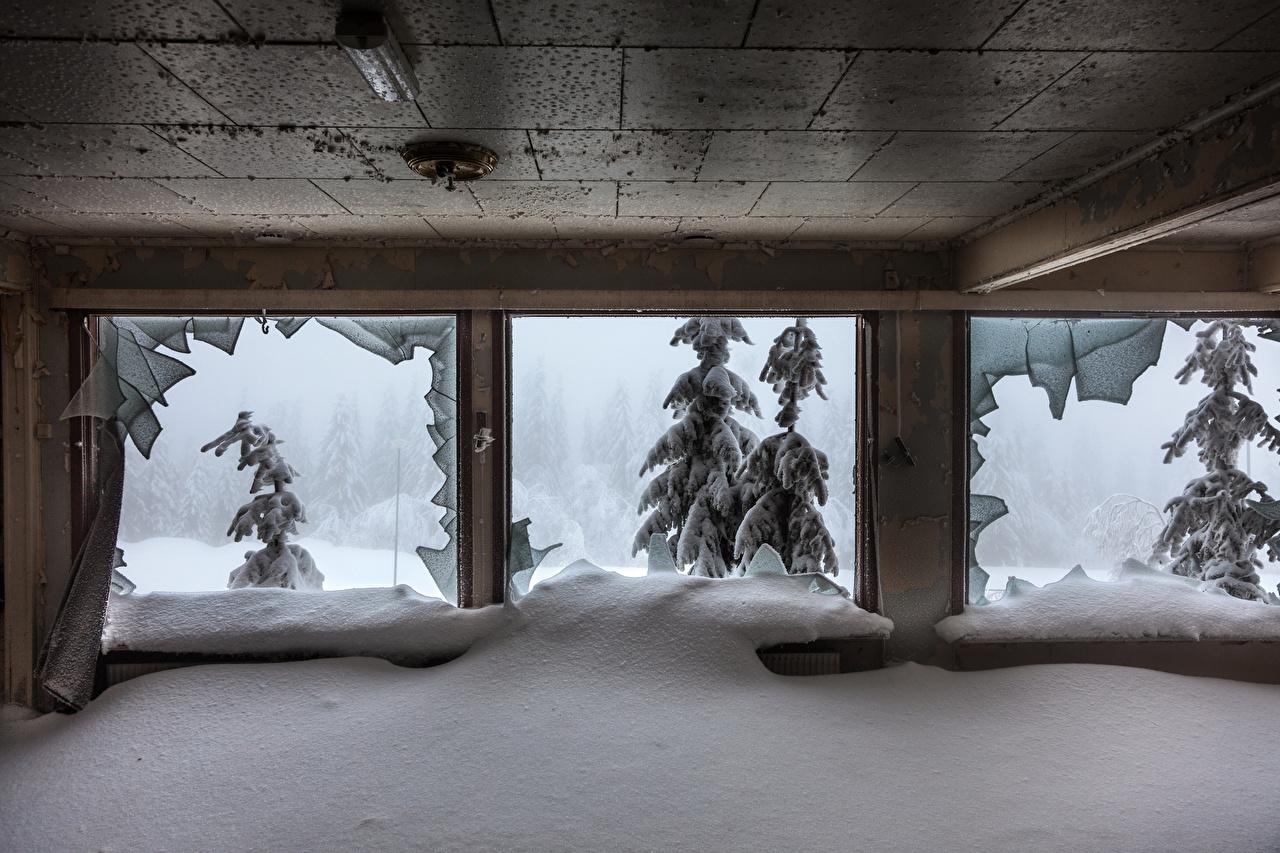 1280x853 Desktop Wallpaper Winter Nature Snow Window