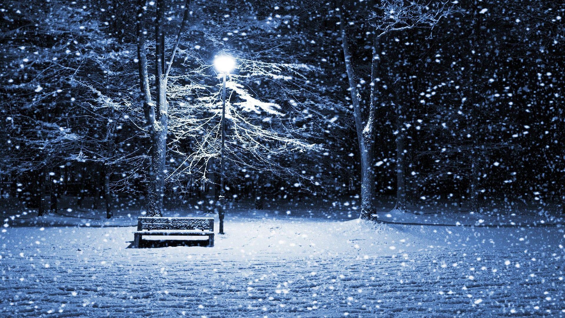 1920x1080 Snowy Desktop Background