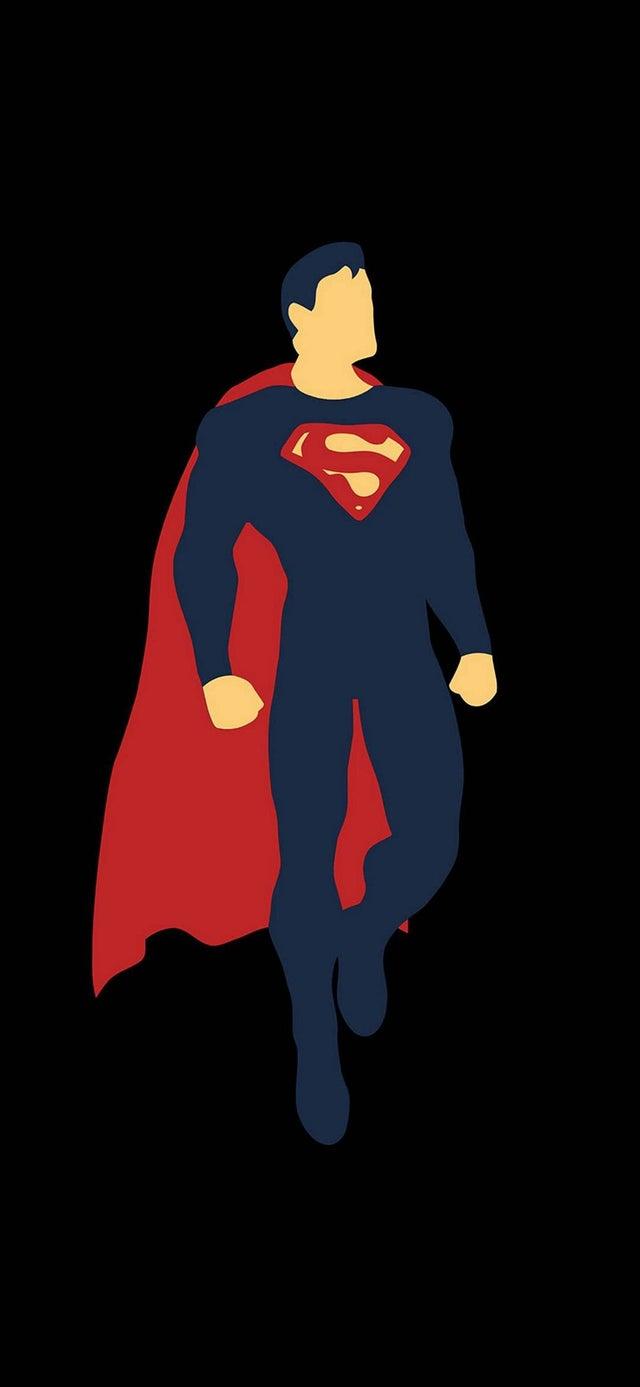 640x1387 Superman AMOLED Wallpaper 1080X2340