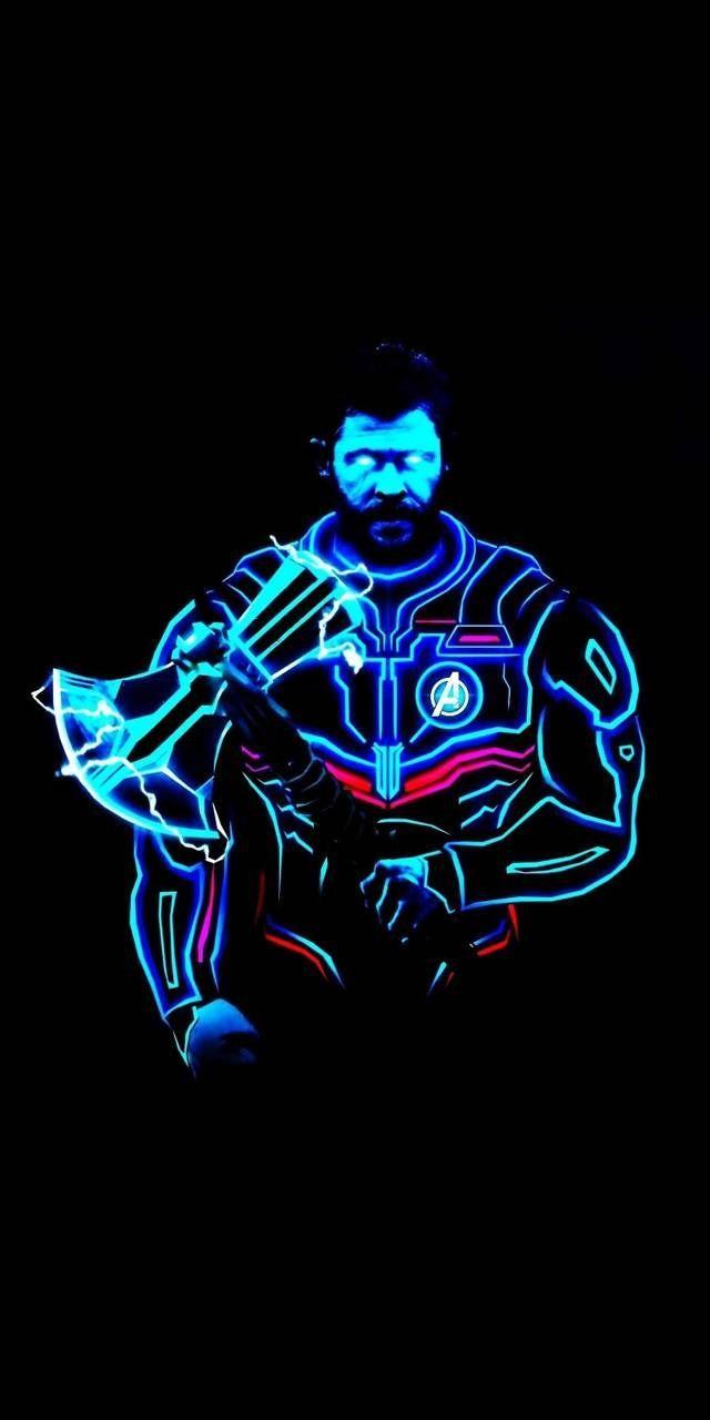 640x1280 Thor Amoled Wallpaper