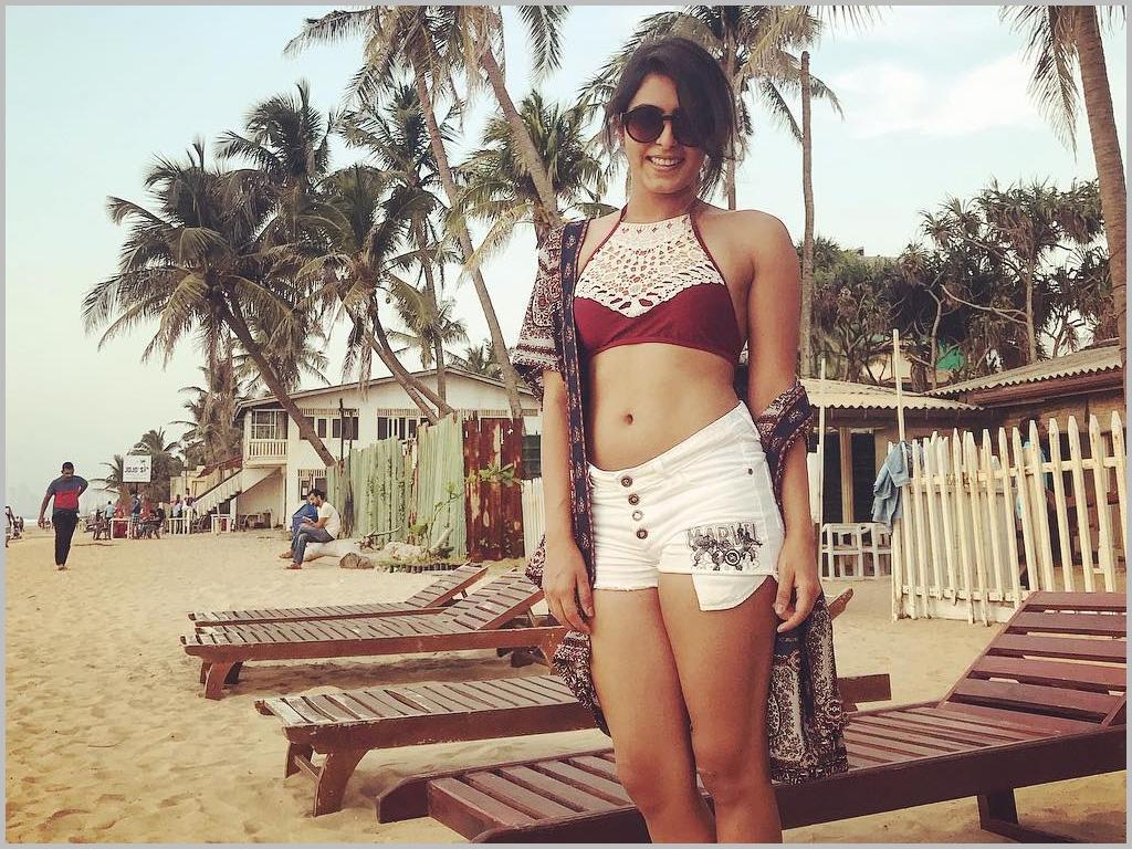 1024x768 Samyuktha Hegde HQ Wallpaper. Samyuktha Hegde Wallpaper