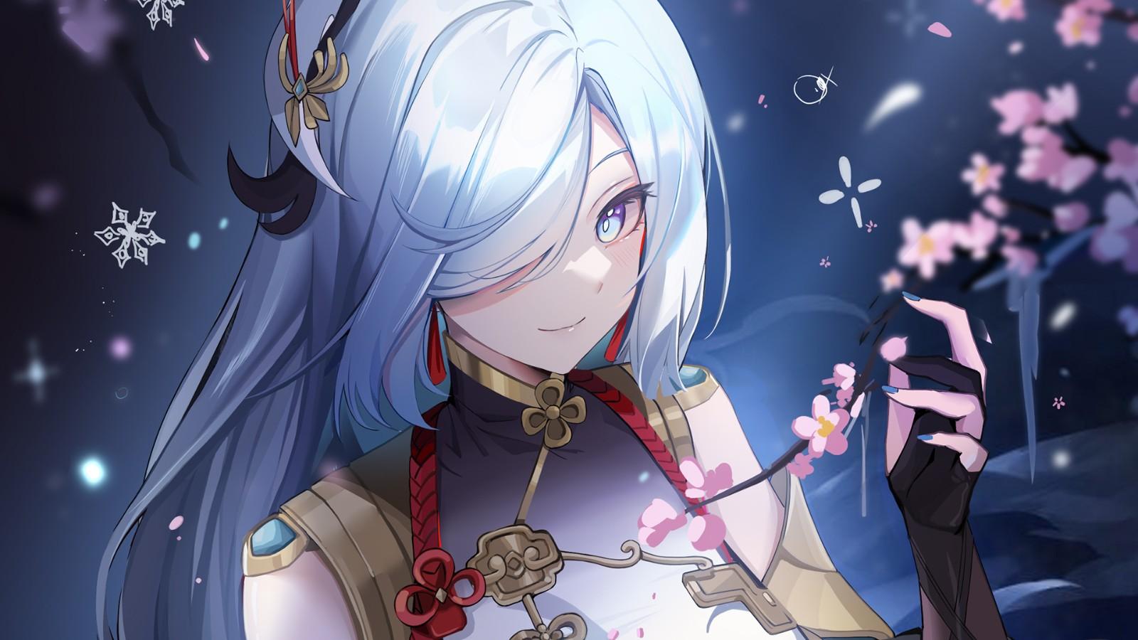 1600x900 Genshin Impact Shenhe HD Wallpaper, Make Your Desktop Pop