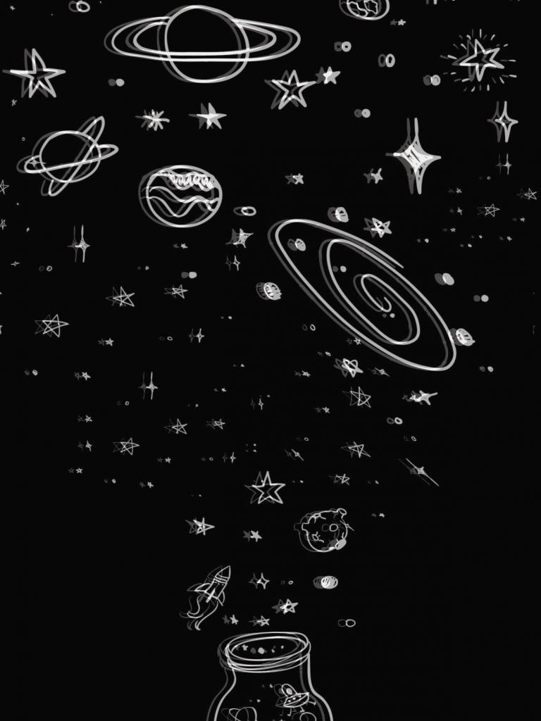 Space Doodles Wallpapers - Top Free Space Doodles Backgrounds ...