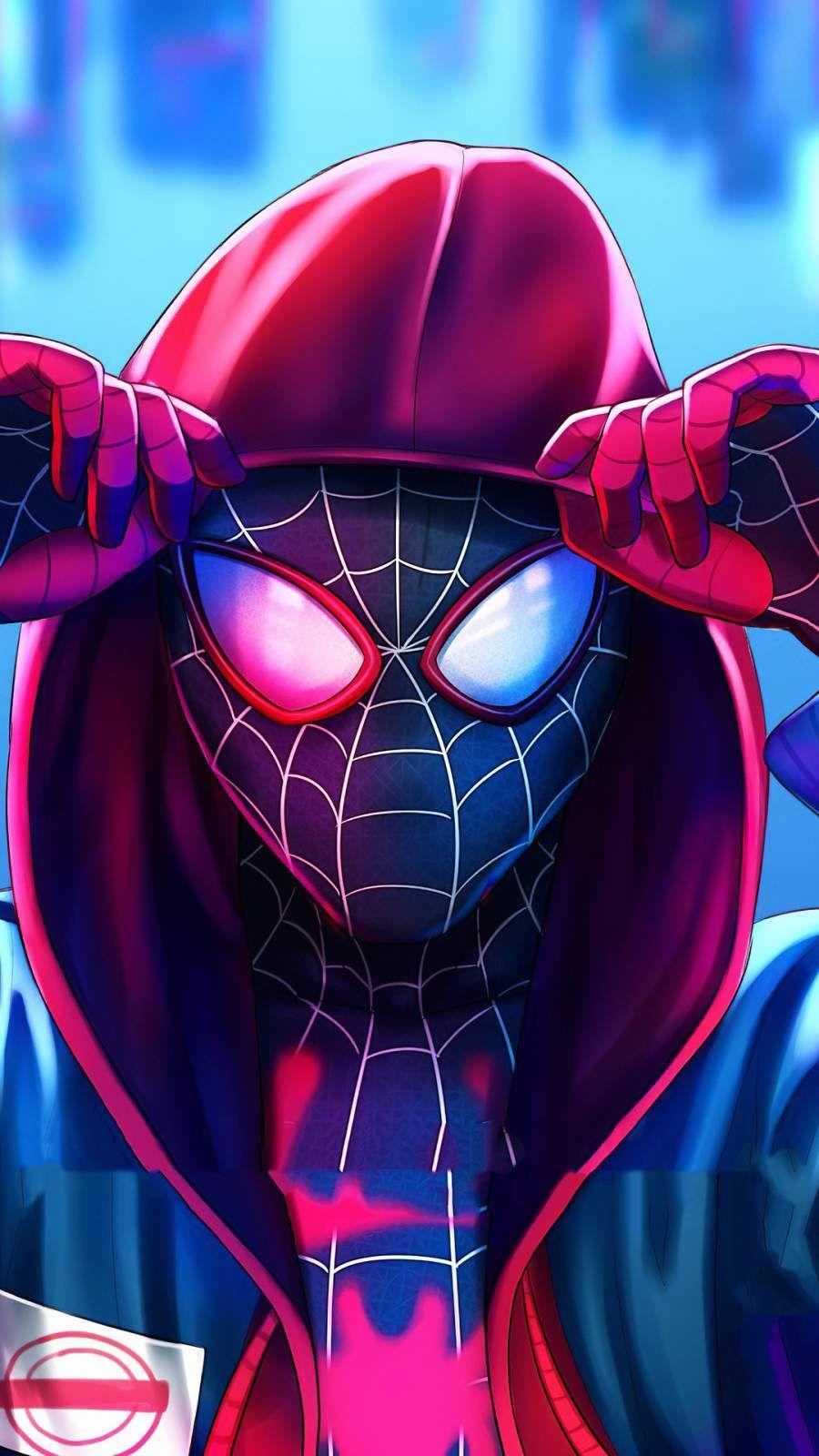 1080x1920 Resolution Marvels SpiderMan Miles Morales Iphone 7 6s 6 Plus  and Pixel XL One Plus 3 3t 5 Wallpaper  Wallpapers Den