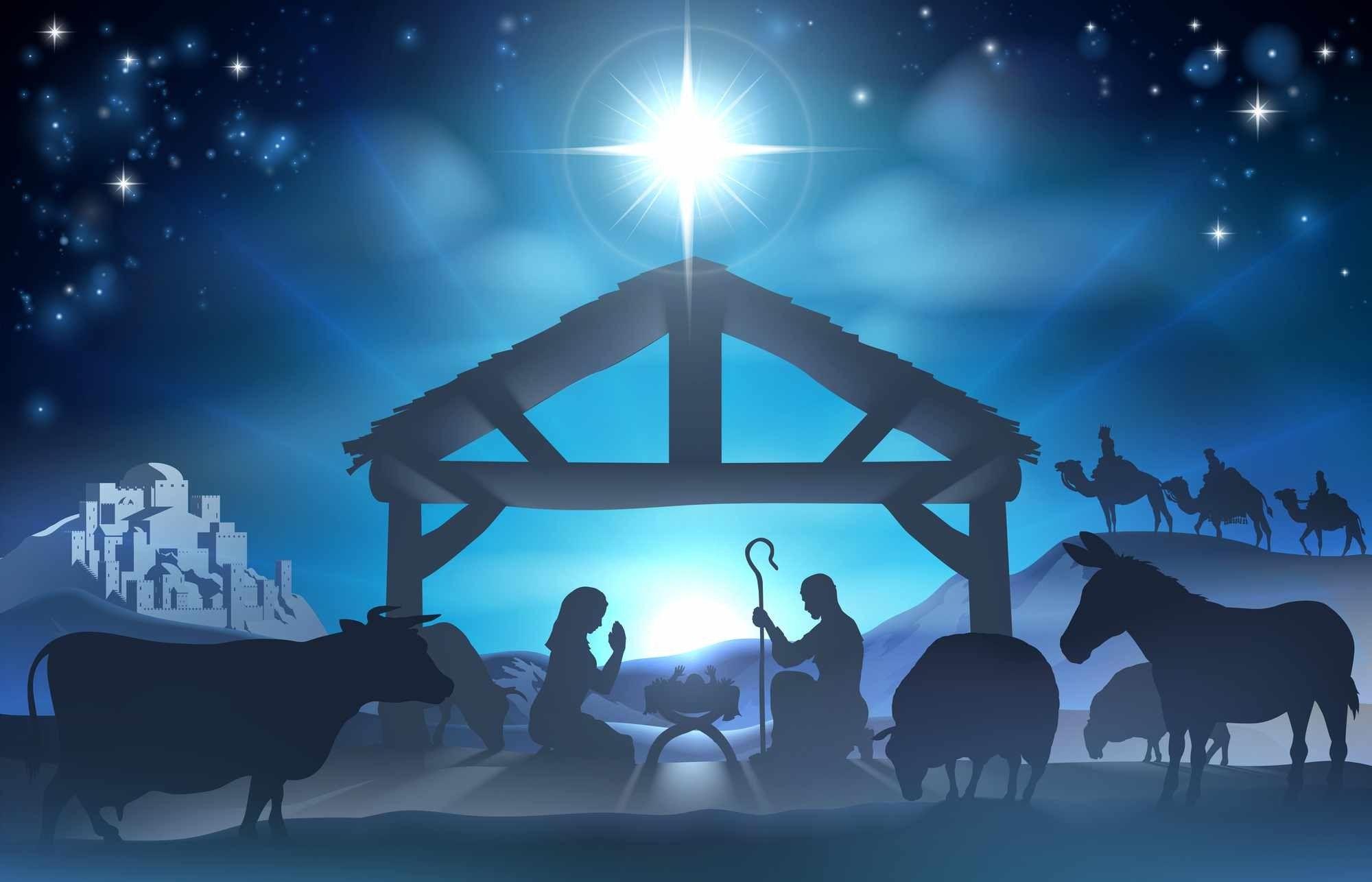 Religious Christmas Wallpapers Top Free Religious Christmas 