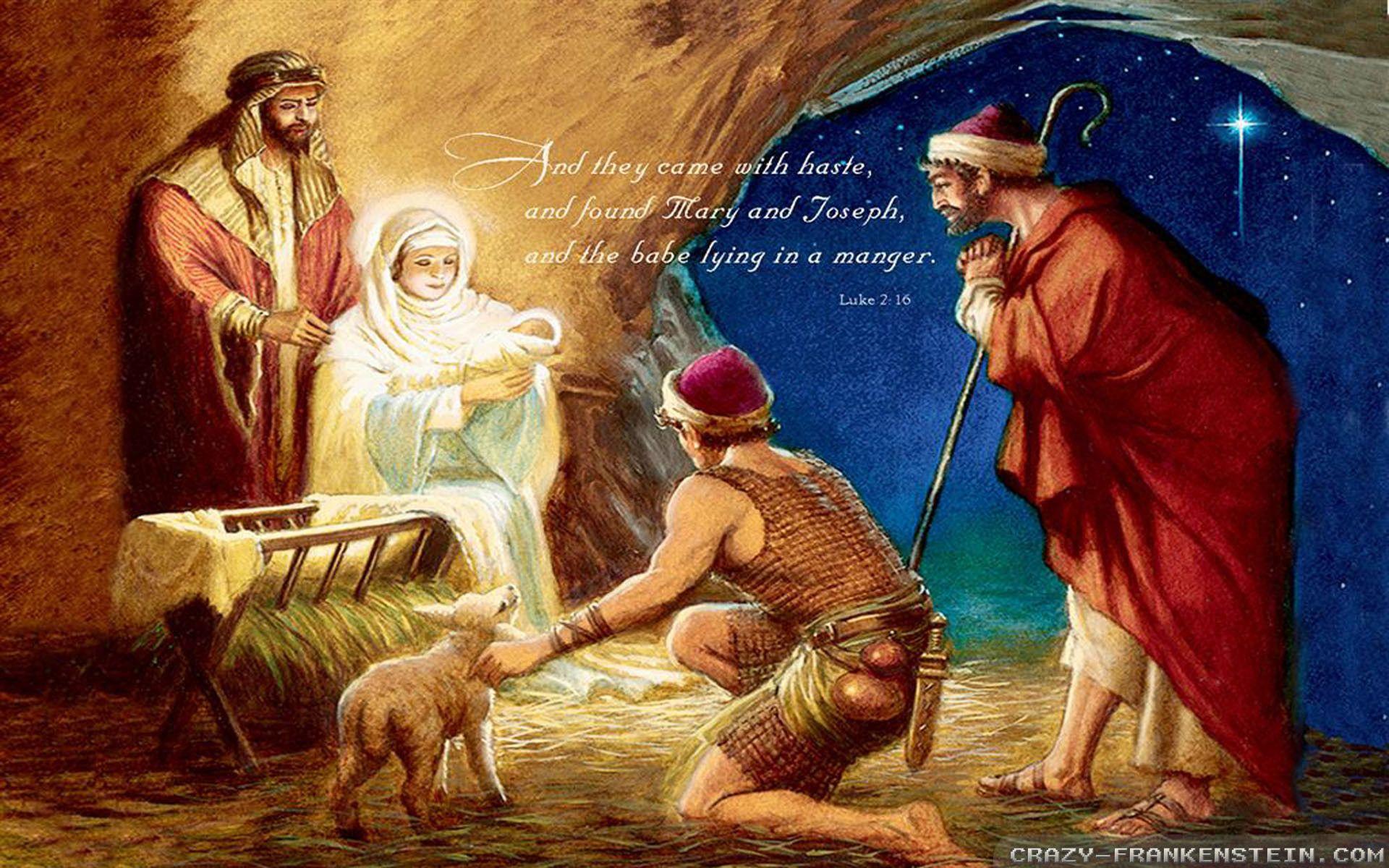 1920x1200 Nativity Christmas Wallpaper