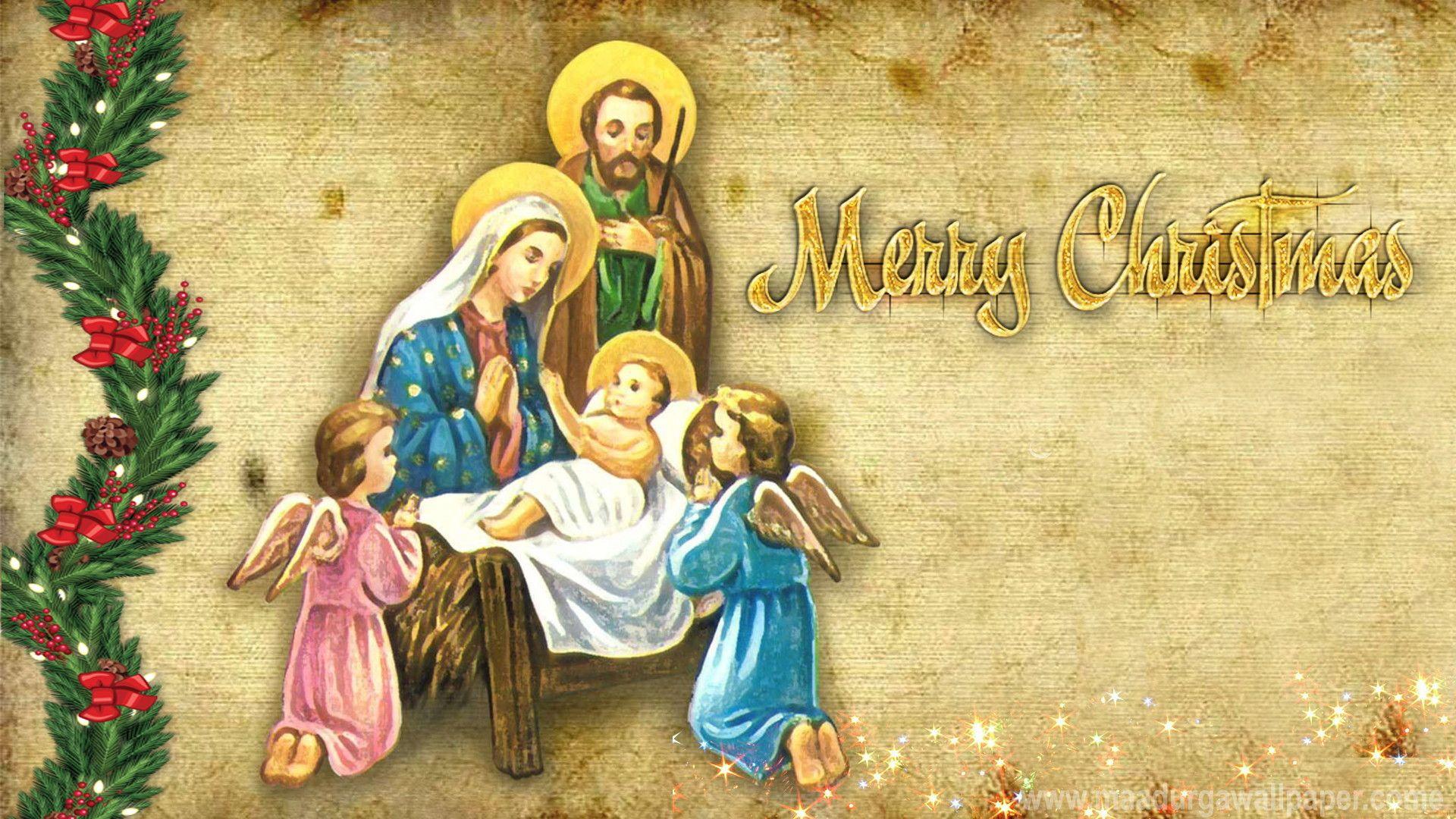 1920x1080 Nativity Christmas Wallpaper