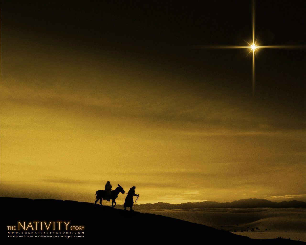 1280x1024 Christian Christmas Background