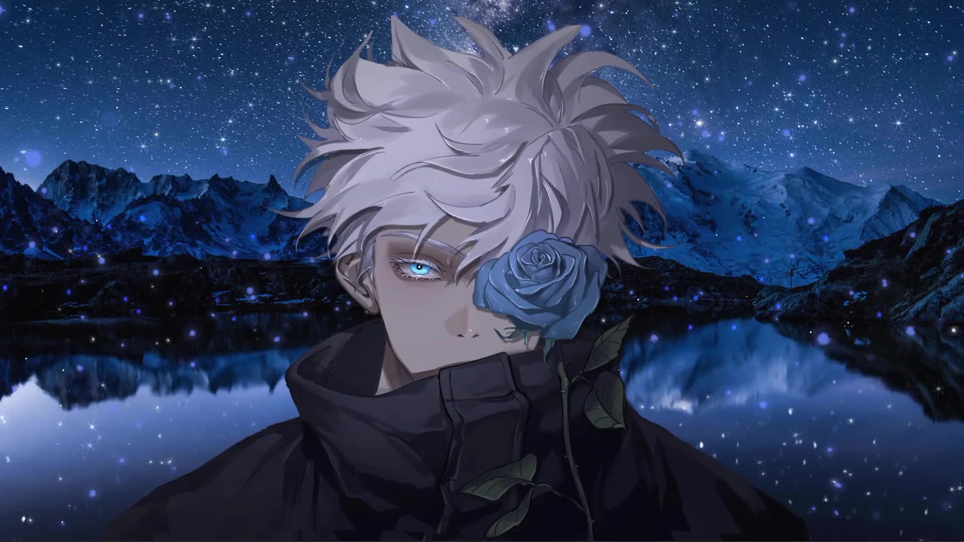 1920x1080 Anime Gojo Satoru Clean Version Live Wallpaper: Free HD 4K Live Wallpaper For Windows & MacOS