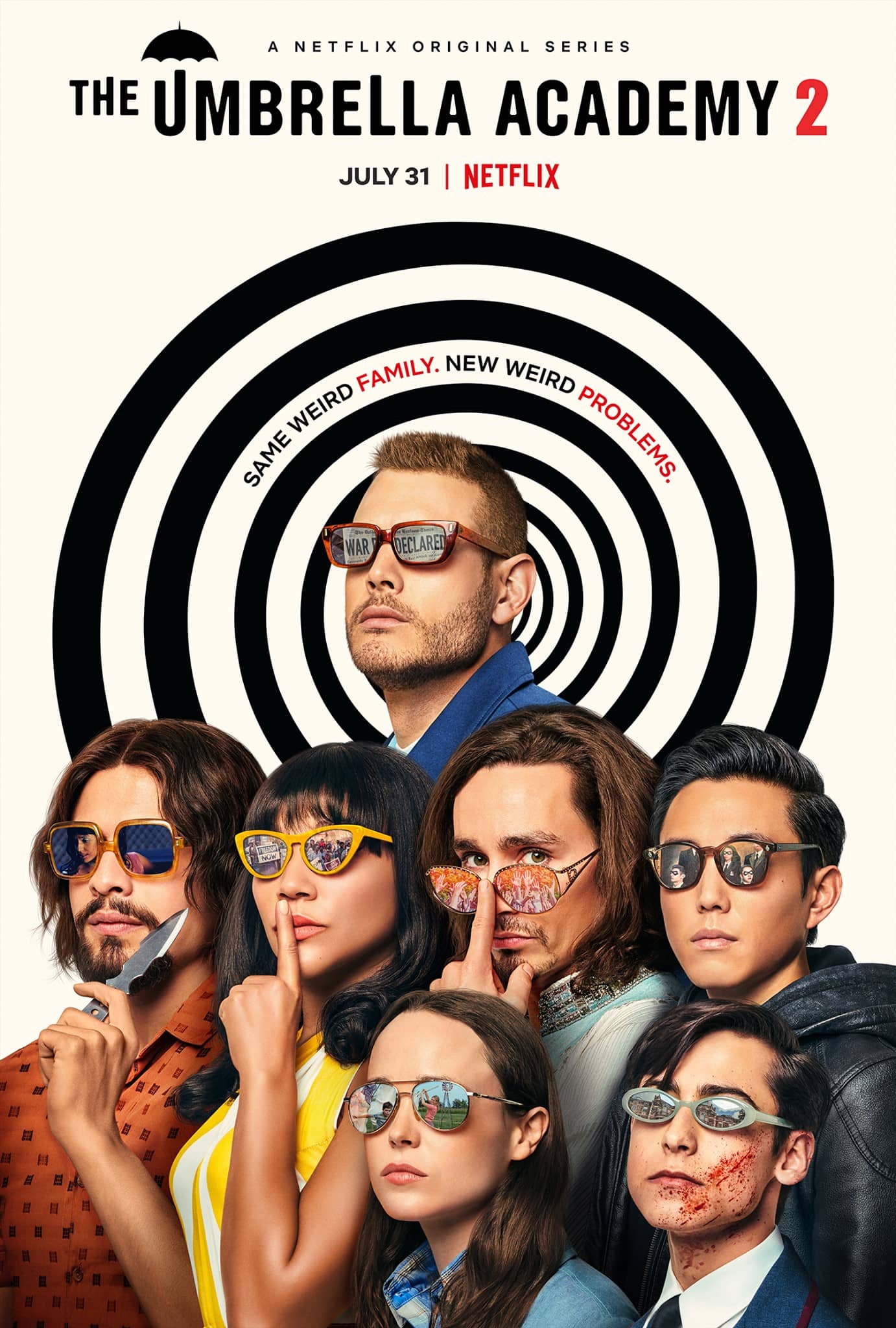 1382x2048 THE UMBRELLA ACADEMY Season 2 Poster And Photo