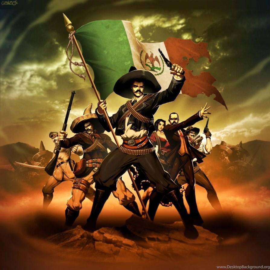 894x894 Viva Mexico By GENZOMAN Desktop Background