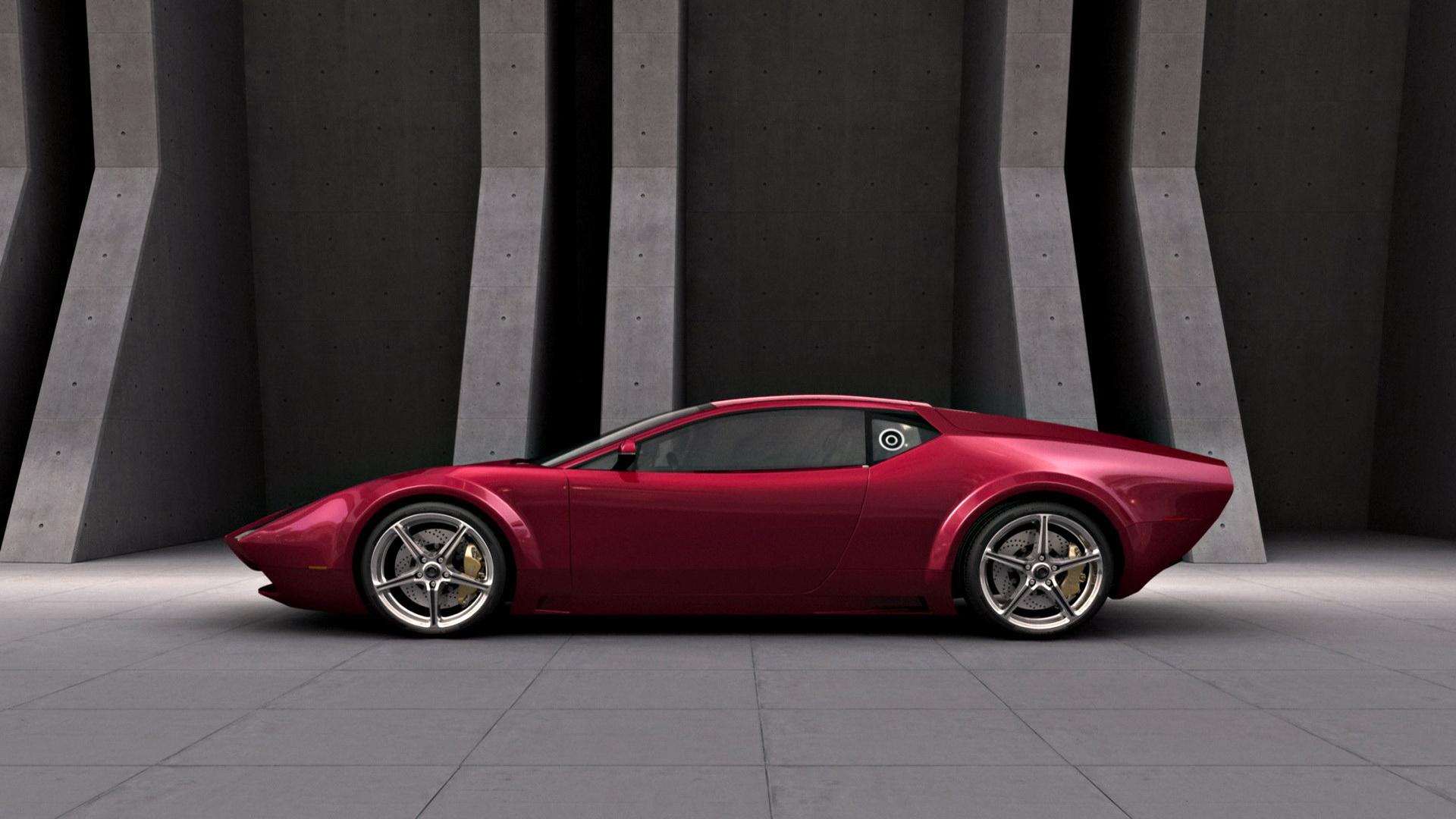 1920x1080 De Tomaso Pantera HD Wallpaper