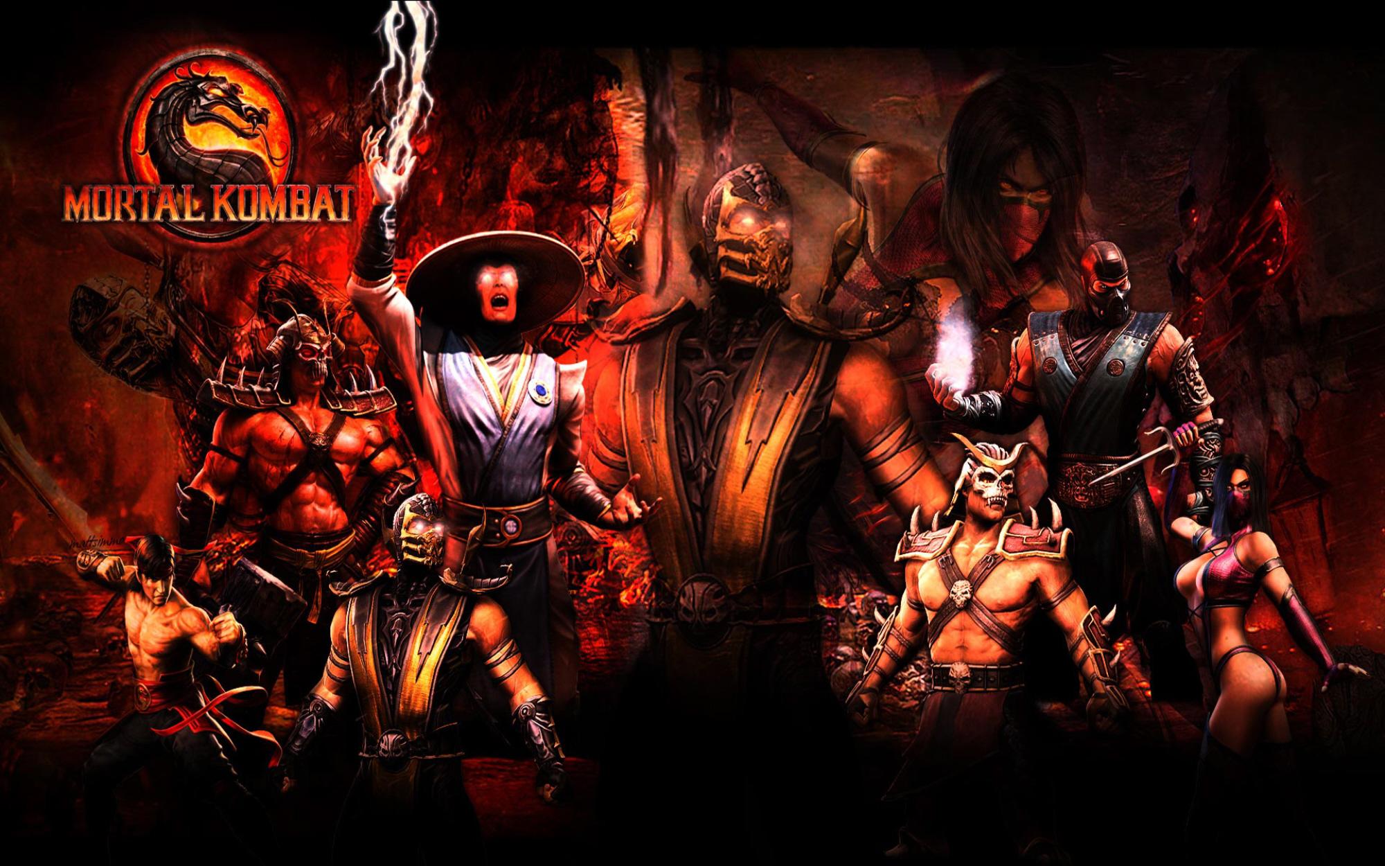 2000x1250 Mortal Kombat 2011 Characters Wallpaper