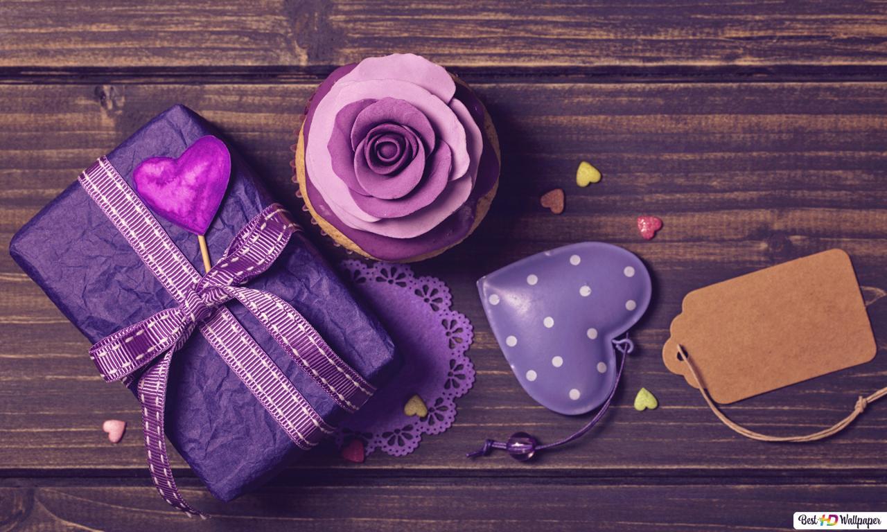 1280x768 Valentine's day gift box decorations HD wallpaper download's Day wallpaper