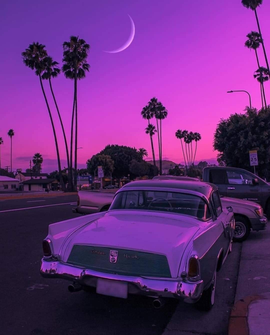 1080x1340 Beautiful Colorful Day & Night aesthetic Sky Purple Wallpaper DPs