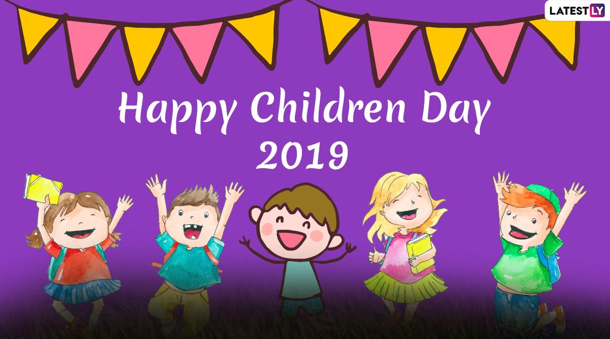 1200x667 Children's Day Image & HD Wallpaper For Free Download Online: Wish Happy Bal Diwas 2019 With WhatsApp Stickers and Hike GIF Greetings