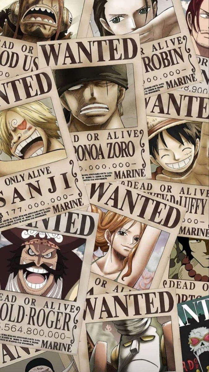 straw hat luffy wanted poster