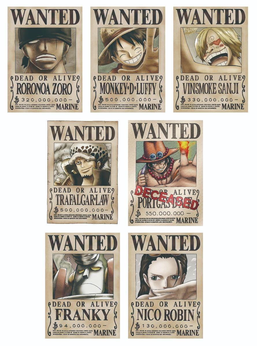 Luffy Wanted Poster Wallpapers - Top Free Luffy Wanted Poster ...