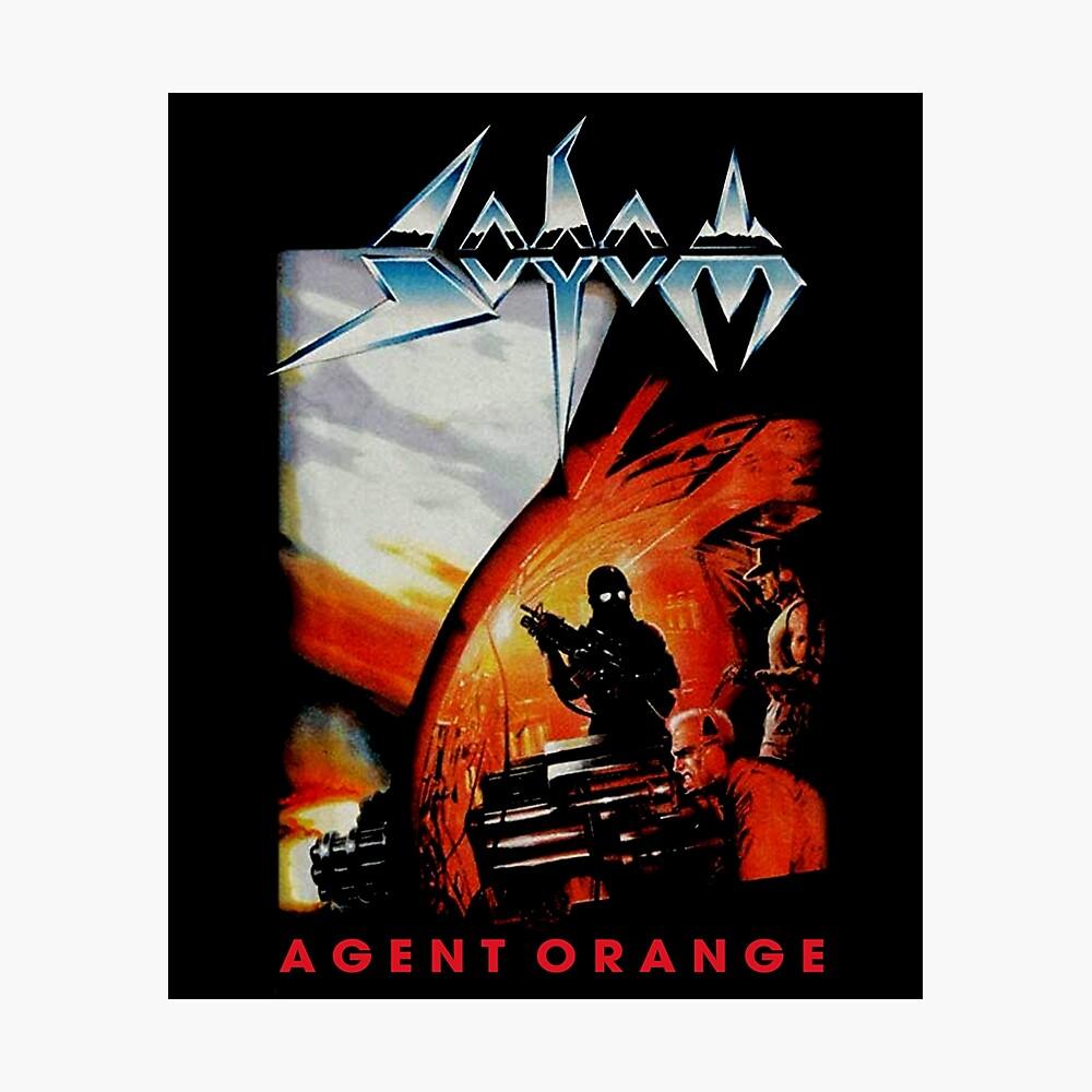 1000x1000 Sodom Band Agent Orange Poster