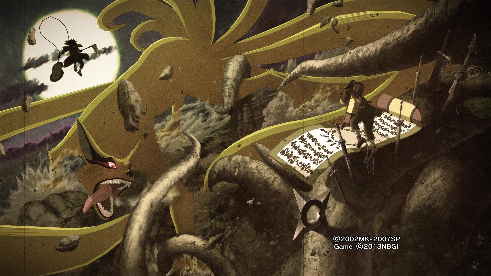 1920x1080 Hashirama Senju, Madara Uchiha and Kurama (Naruto) HD Wallpaper