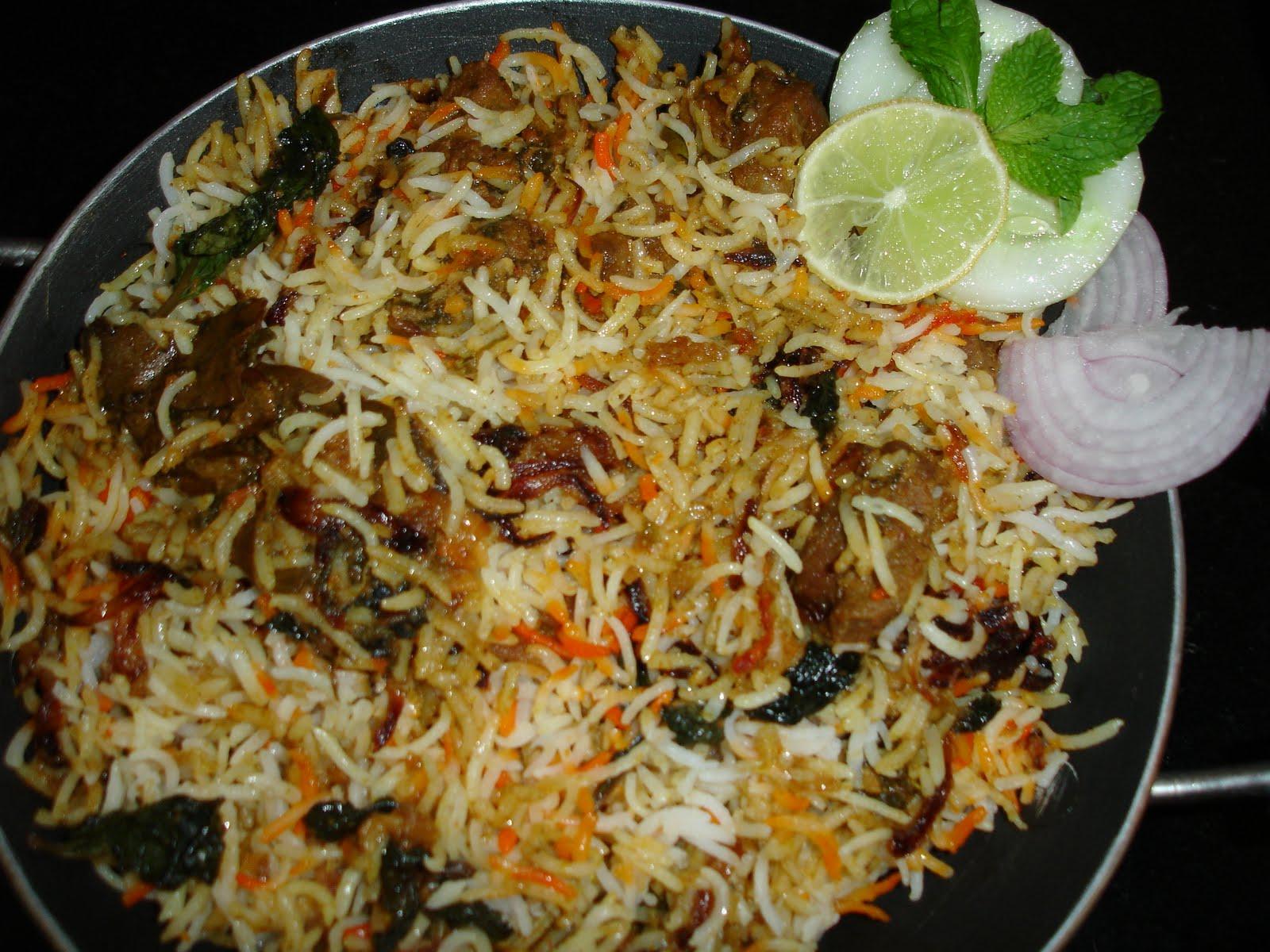 1600x1200 Seetha's Kitchen: Hyderabadi Mutton Dum Biryani