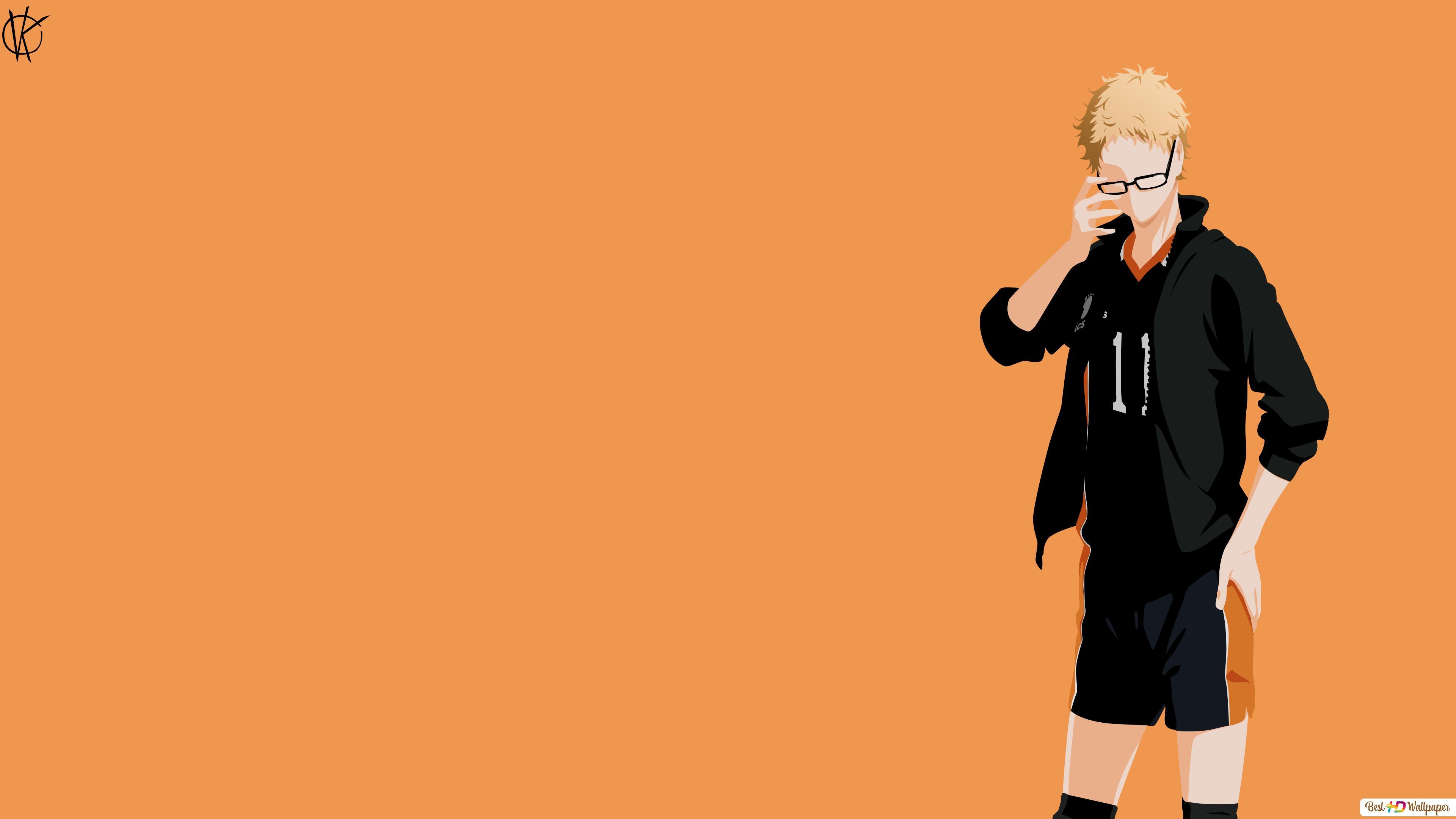 3840x2160 Haikyu!! Tsukishima HD wallpaper download