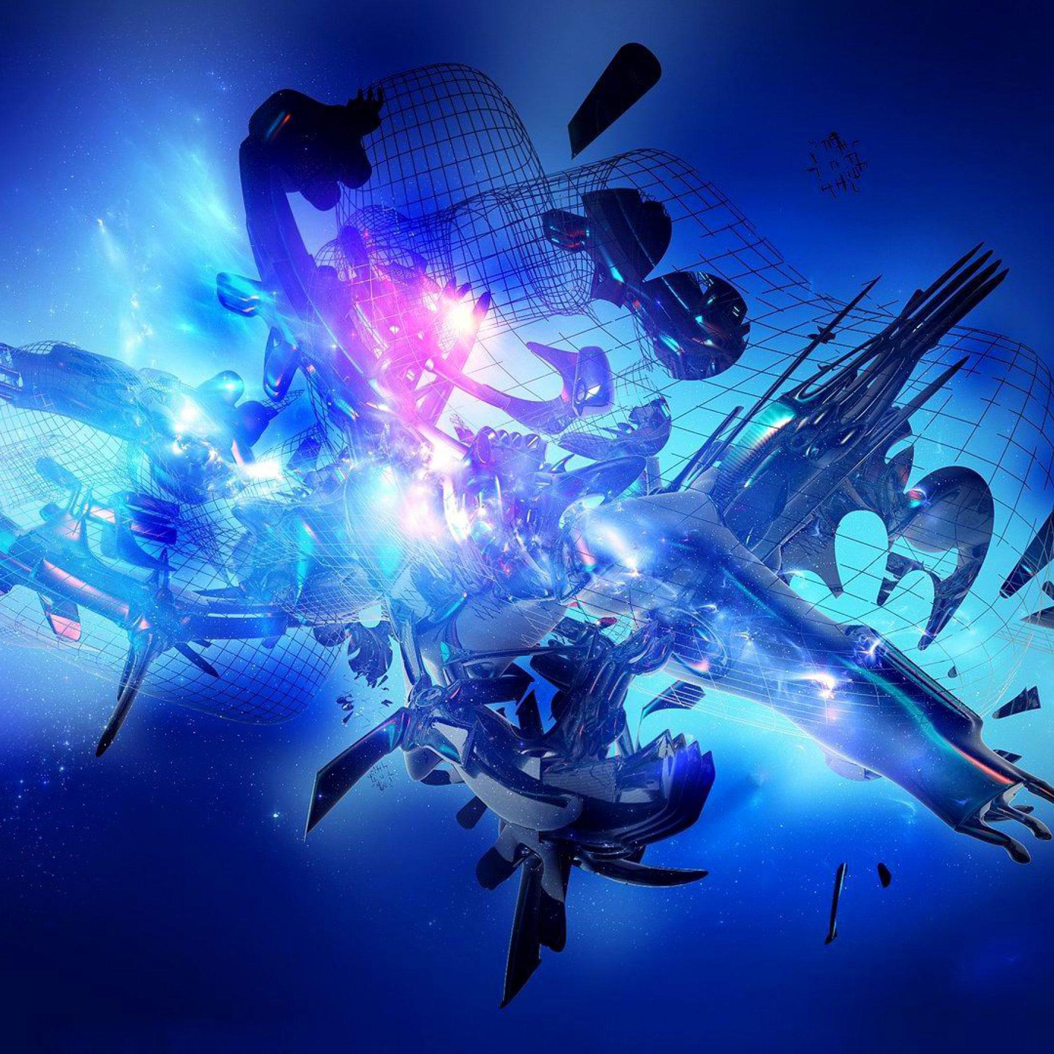 2048x2048 HD Conceptual iPad Wallpaper