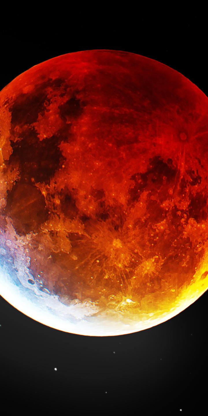 720x1440 Blood Moon 4K 720x1440 Resolution Wallpaper, HD Space 4K Wallpaper, Image, Photo and Background