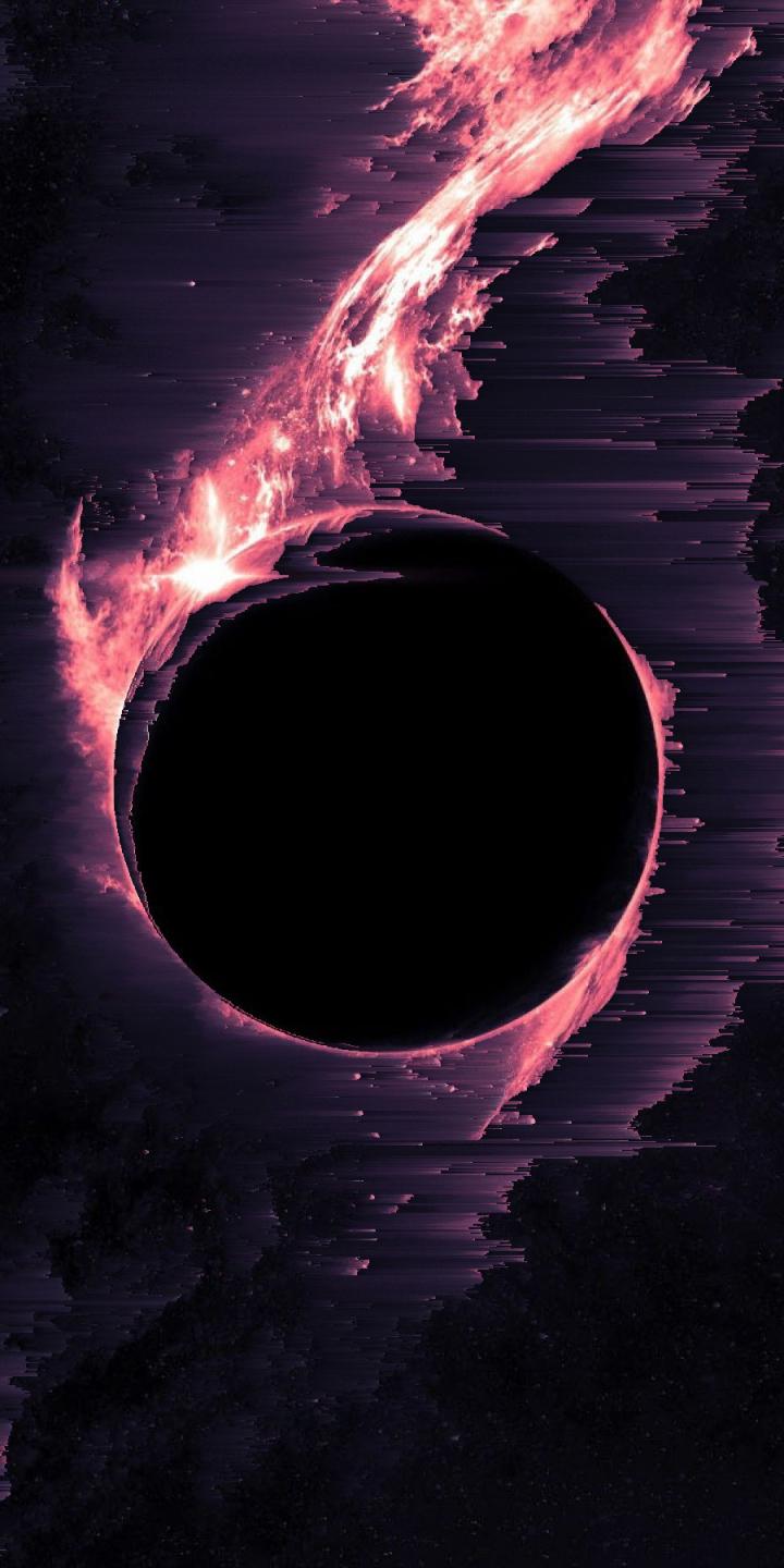 720x1440 Moon Glitch 720x1440 Resolution Wallpaper, HD Artist 4K Wallpaper, Image, Photo and Background