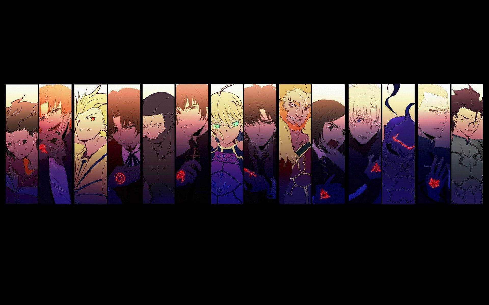 1920x1200 Fate Series, Fate Zero, Saber, Kiritsugu Emiya, Berserker (Fate Zero), Rider (Fate Zero), Gilgamesh Wallpaper HD / Desktop and Mobile Background