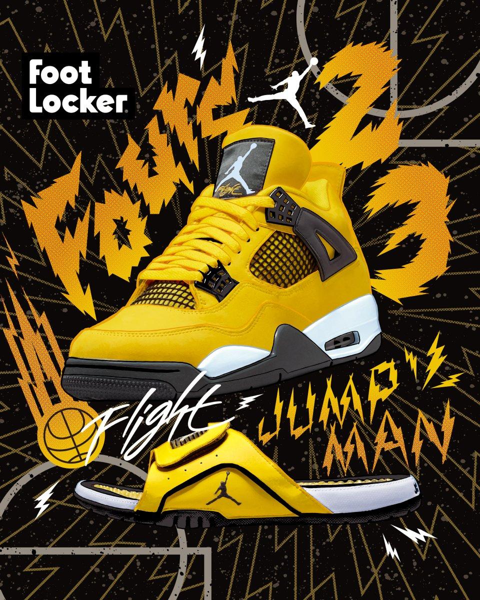 960x1200 Foot Locker - ⚡ ⚡ The Highly Anticipated #Jordan Retro IV 'Lightning' Drops Saturday 8 28 In Full Family Sizing!