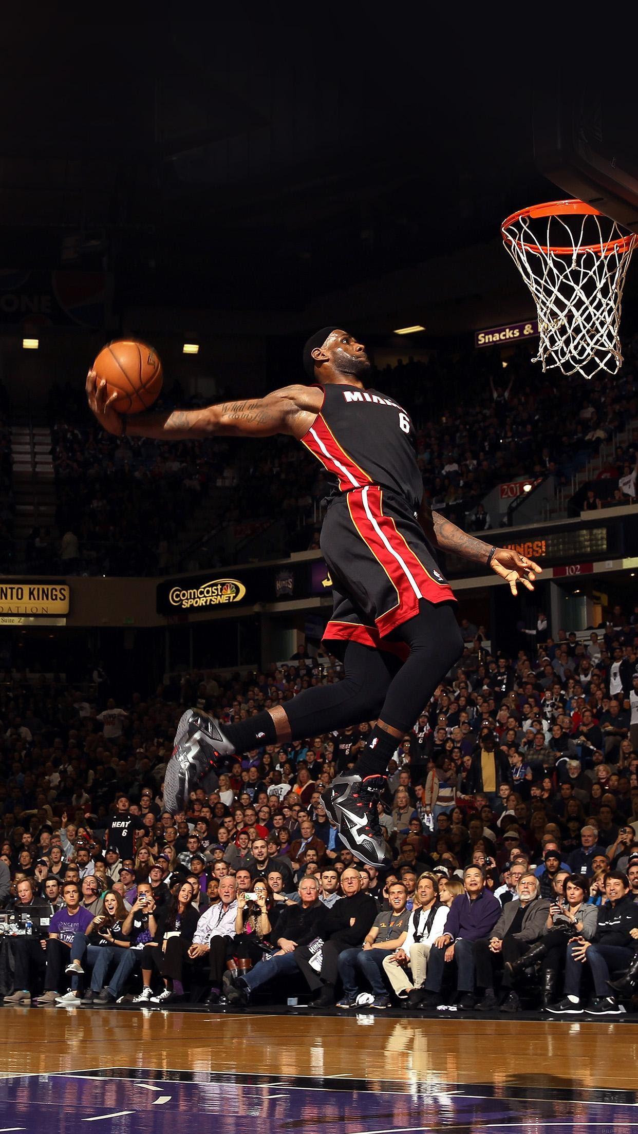 1242x2208 Cool Michael Jordan Free Throw Line Dunk Wallpaper picture