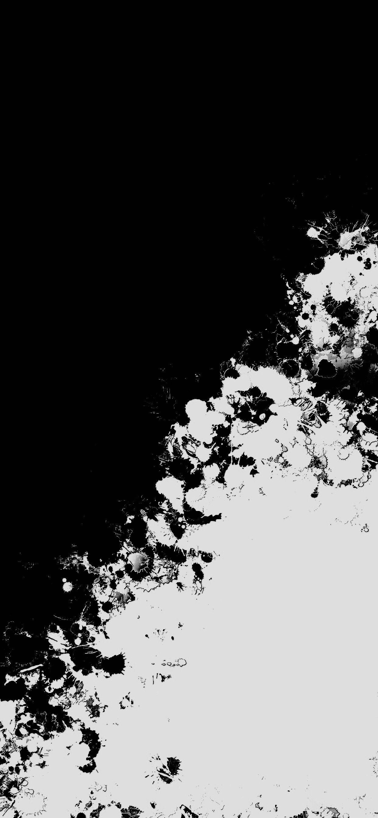 1242x2688 Amoled Black And White Wallpaper