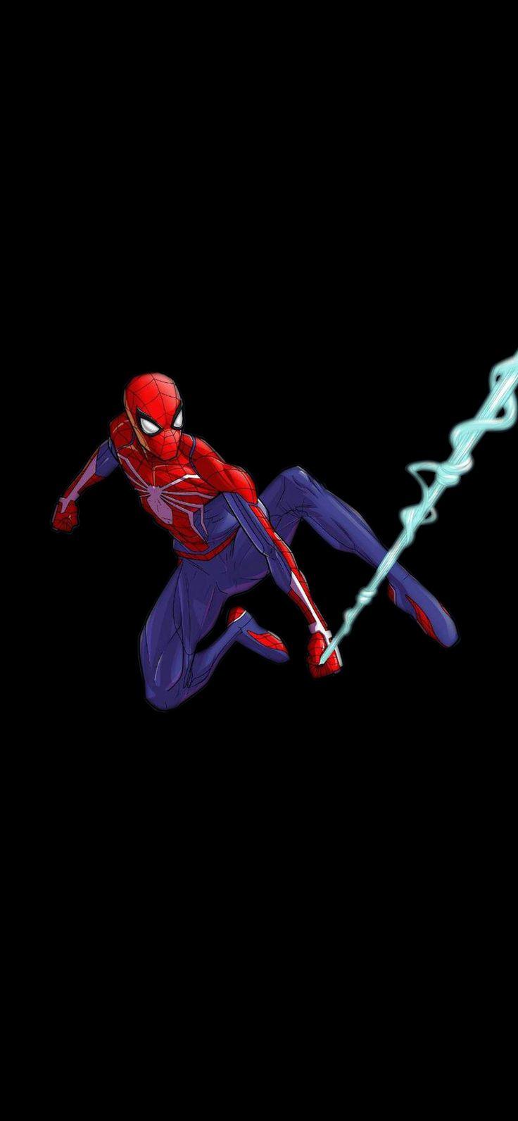 736x1593 Black Wallpaper Amoled Spider Man. Black Wallpaper, Spiderman, Wallpaper