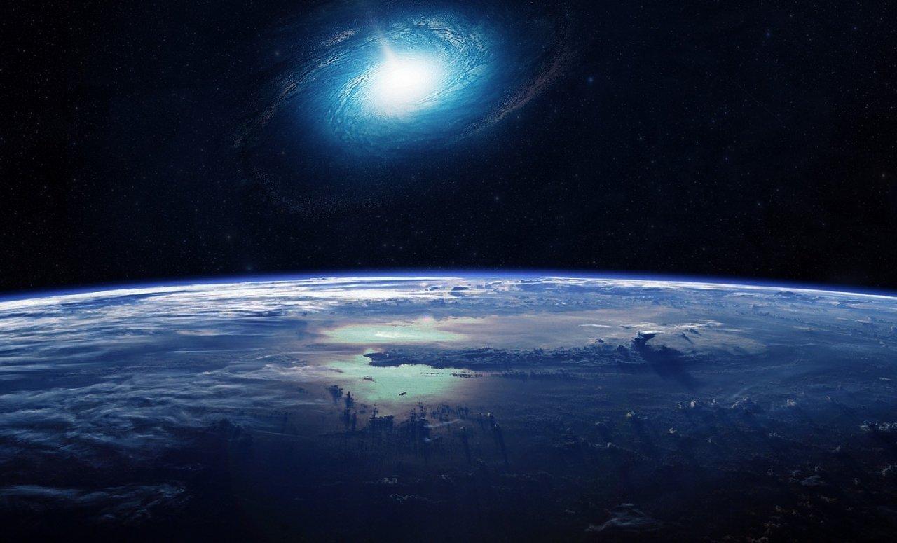 1280x775 Planets Landscapes Clouds Galaxy Space Sci Fi Desktop Background Wallpaper