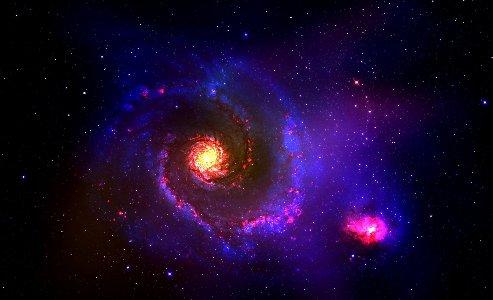 493x300 Sci Fi Science Fiction Galaxy Stars Nebula Color Dust Space Universe Desktop Background Wallpaper