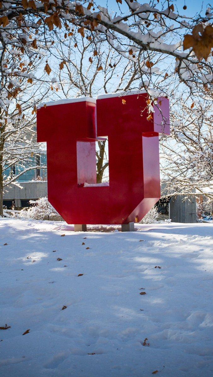 677x1200 University of Utah winter wallpaper for your mobile device. ❄️
