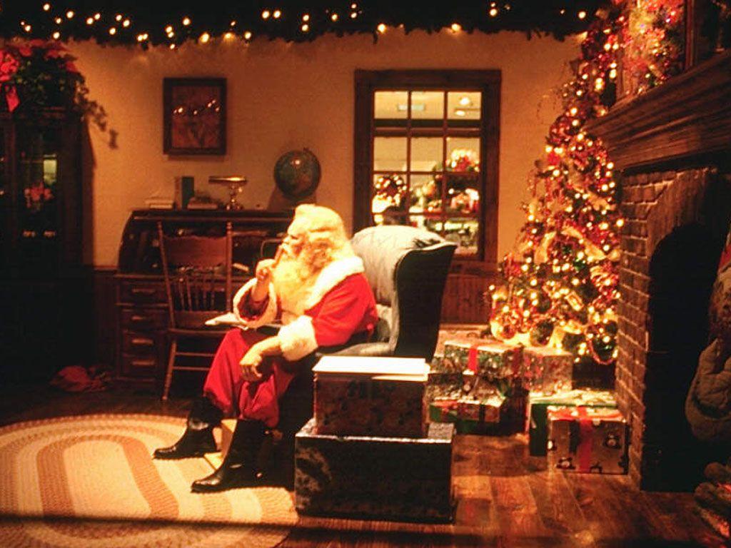 1024x768 Santa Claus Free Christmas Desktop Wallpaper