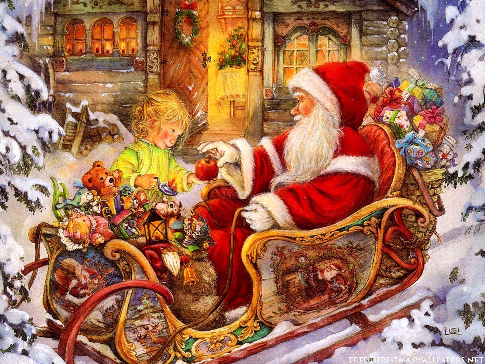 1600x1200 Download wallpaper: Santa Claus, download desktop wallpaper, Santa